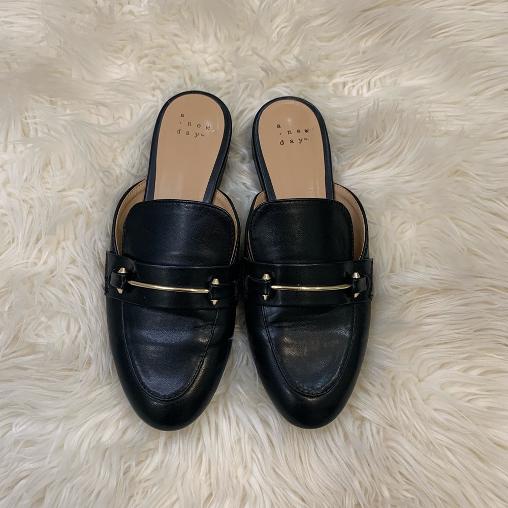 A NEW DAY Black Remmy Loafers